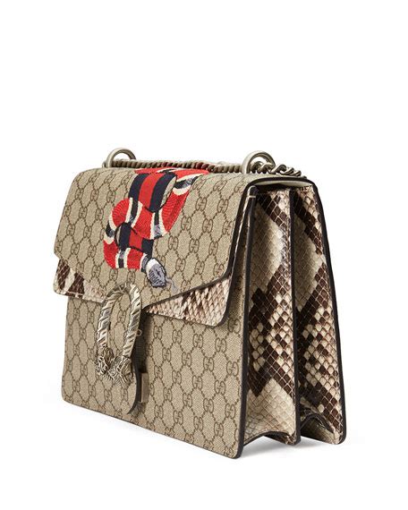 gucci snake bag price|gucci dionysus denim bag.